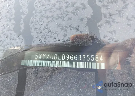 2016 Hyundai Santa Fe Sport 2.4L z USA, uszkodzony, nr VIN 5XYZUDLB9GG335584